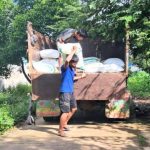 Delivering Rice Aids