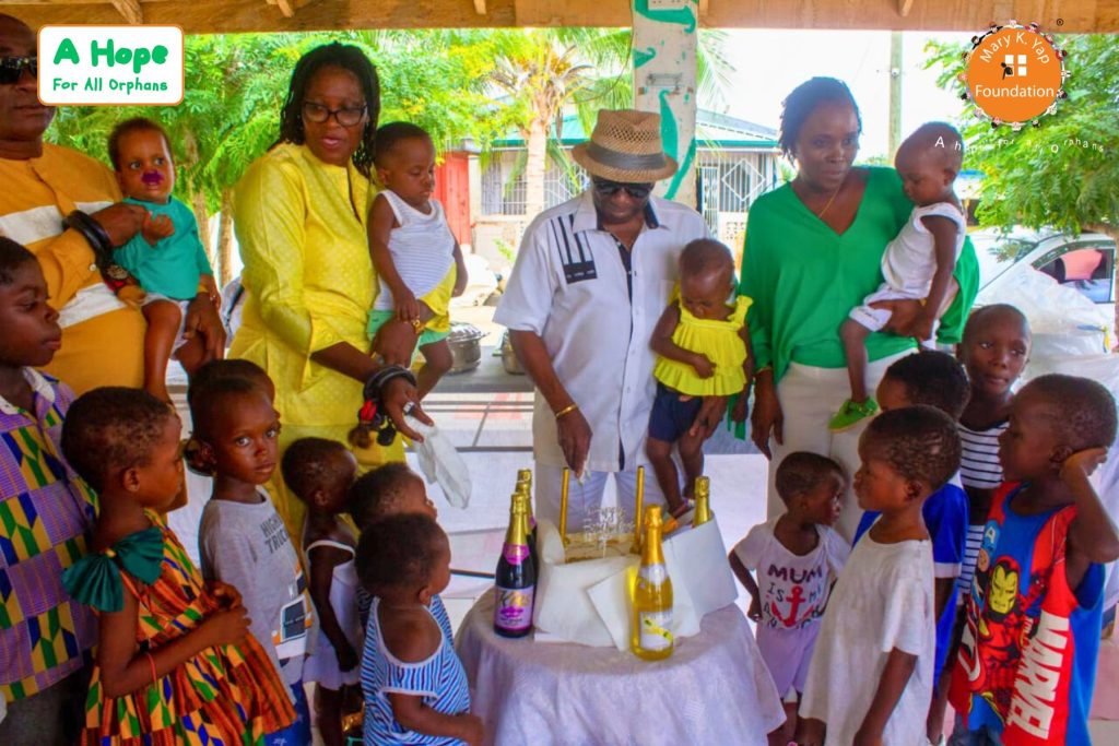 Ambassador Nana Danny’s Birthday Donation at Orphanage