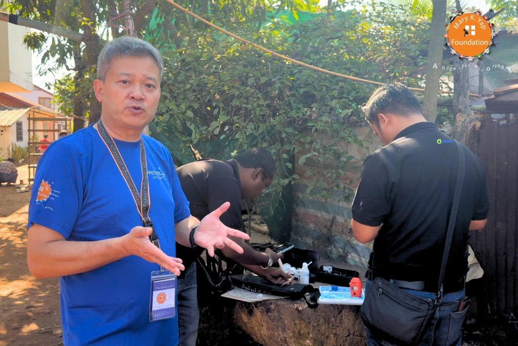 H20Hope Clean Drinking Water Assessment Survey at Home of Beacon at Mingalardon Township