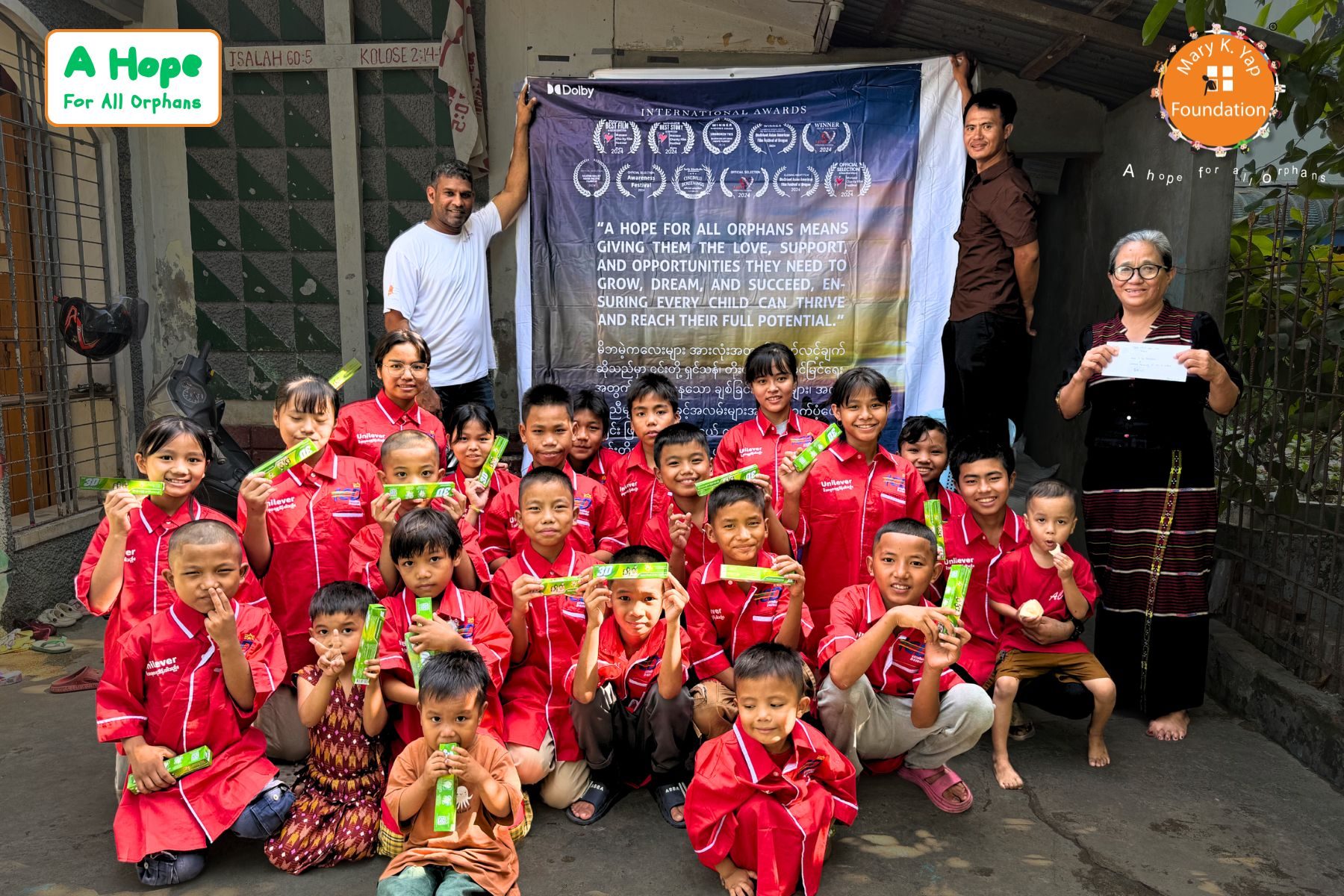 Hearts Connected at Agape Child Care Center Orphanage