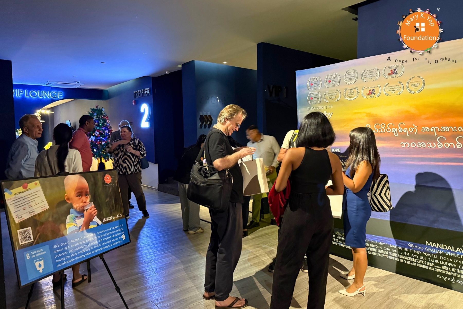 Private Screening Unites Global Community for Noble Cause